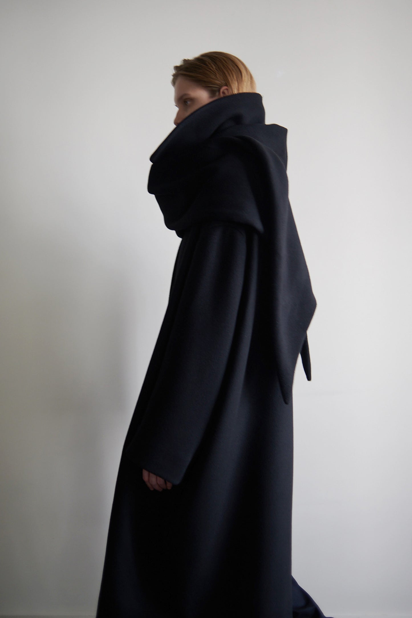 Banshee Coat in Wool and Cashmere