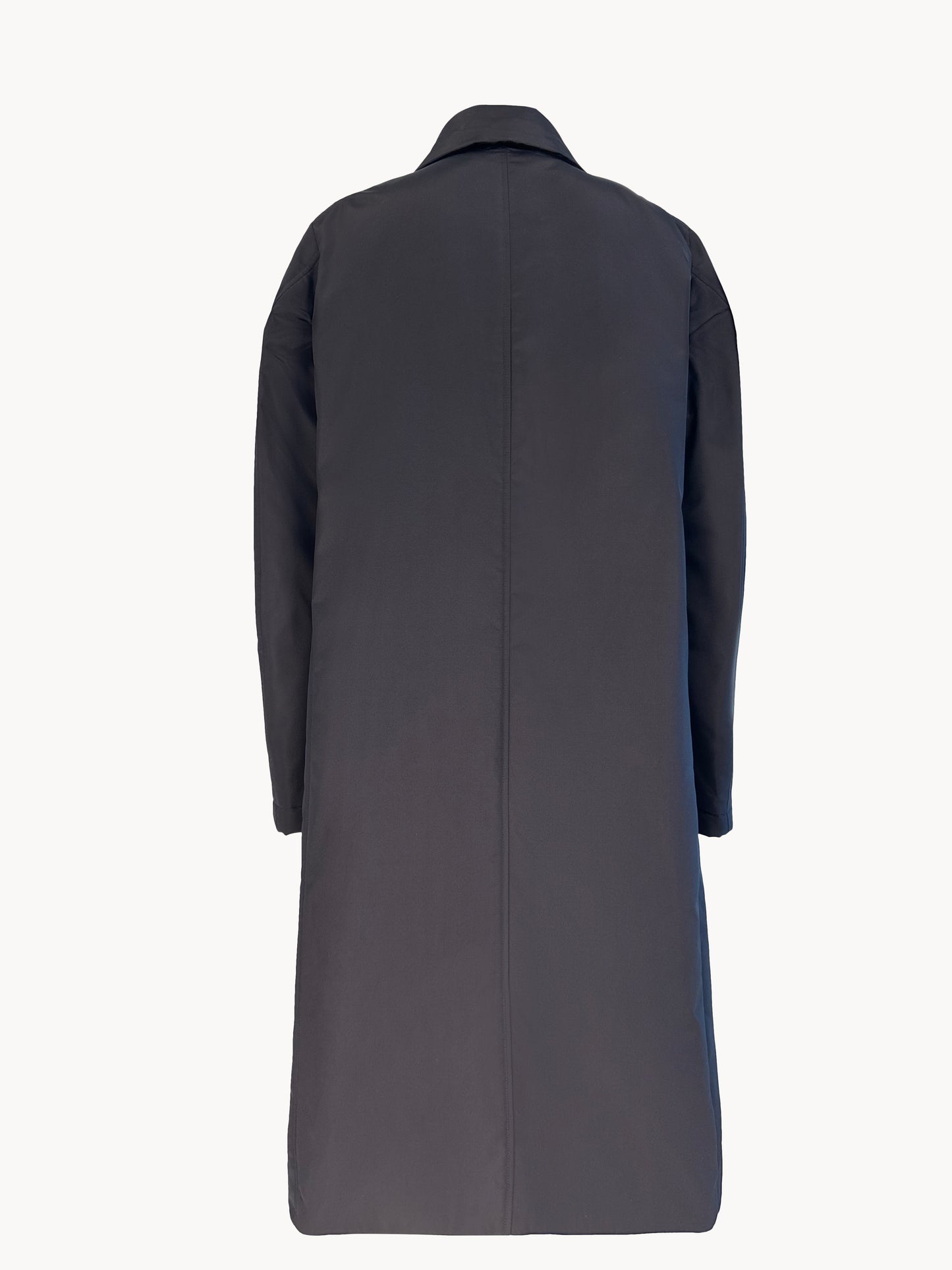 Catherine coat in padded,waterproof silk