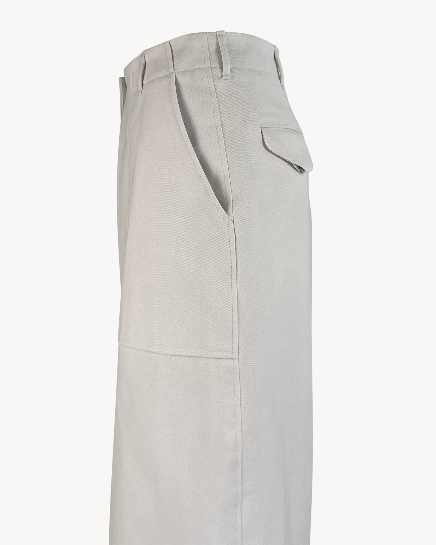 Claire culotte in cotton twill