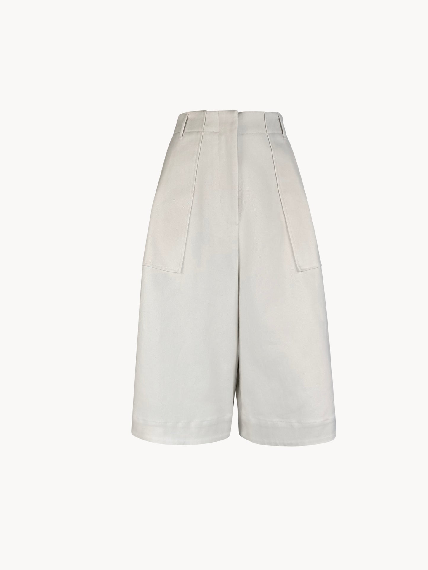 Claire culotte in cotton twill