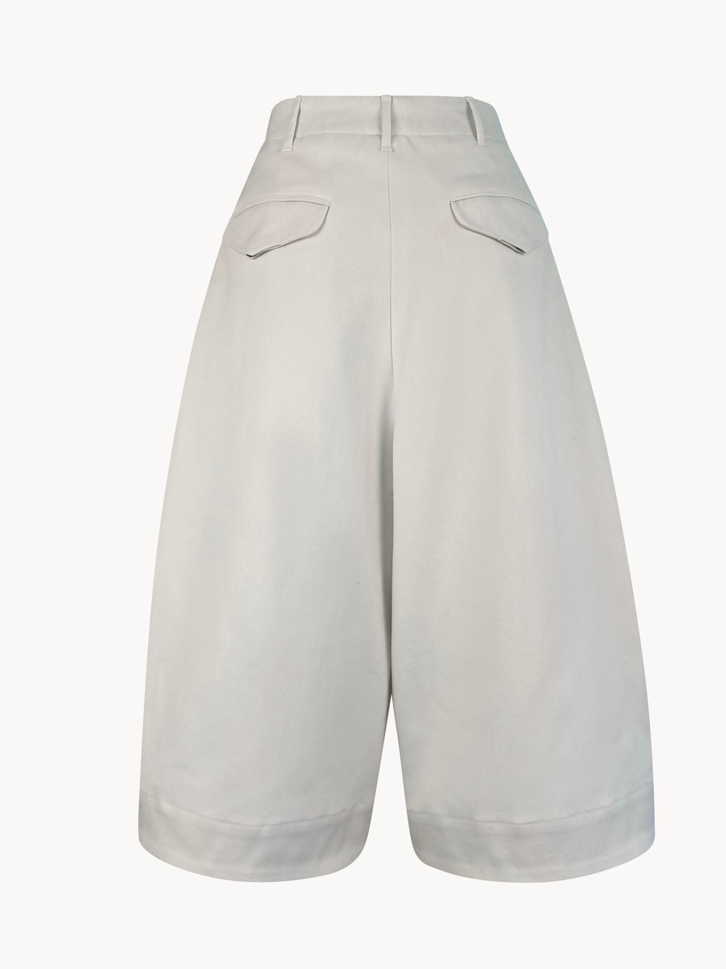 Claire culotte in cotton twill