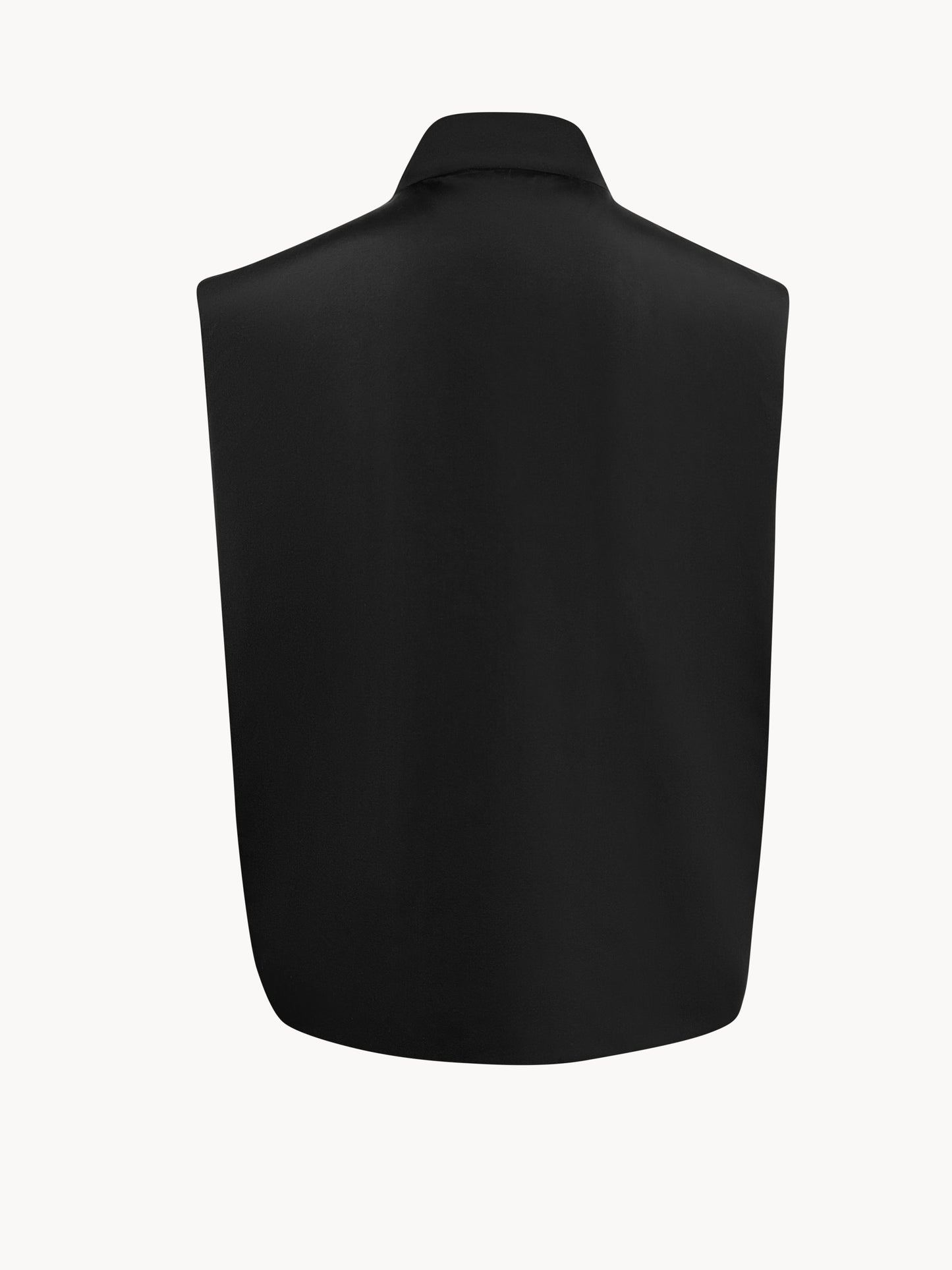 Gustave gilet in padded, waterproof silk
