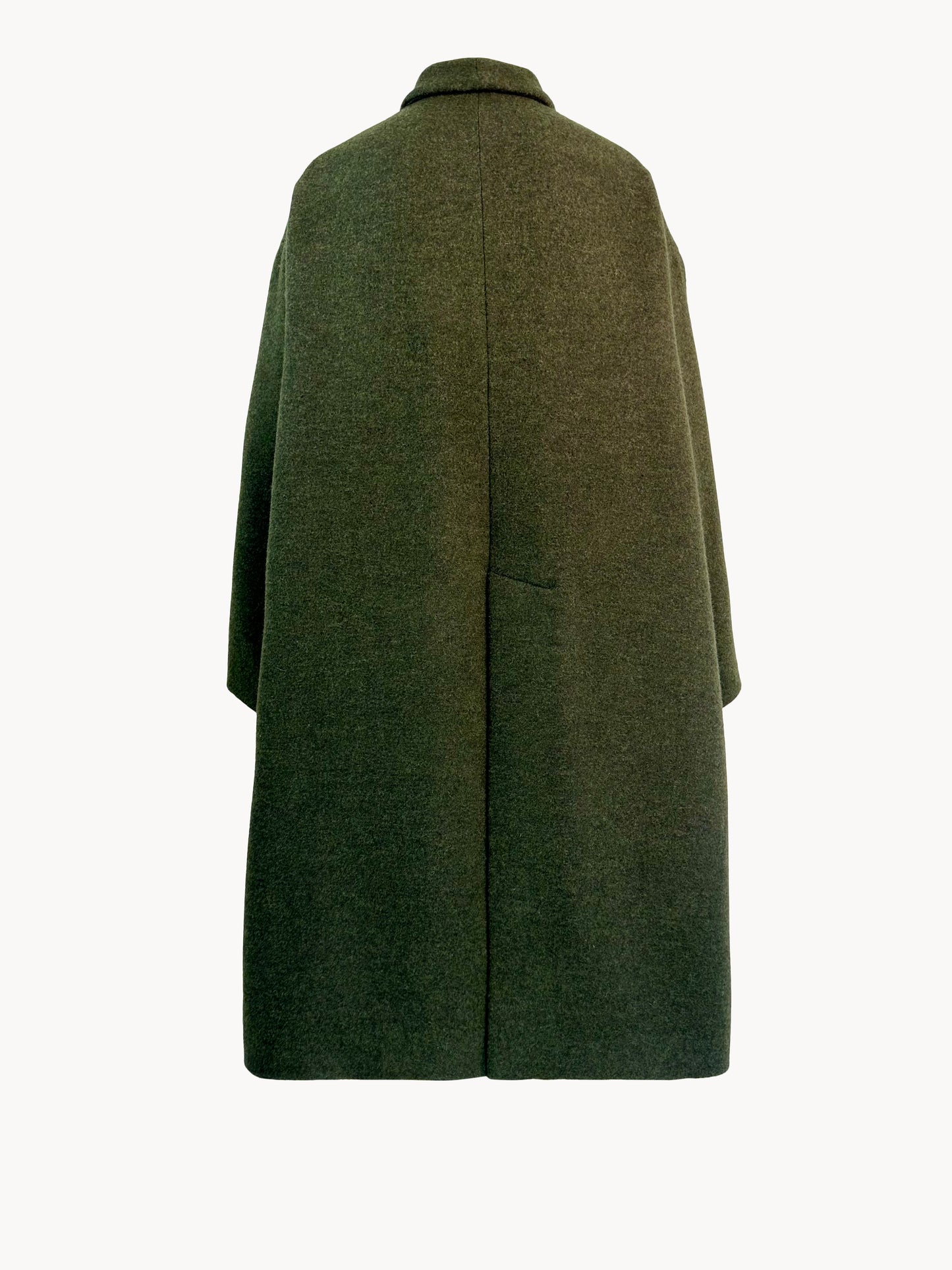 Banshee coat in felted wool