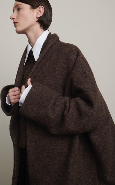 Alp coat in double loden