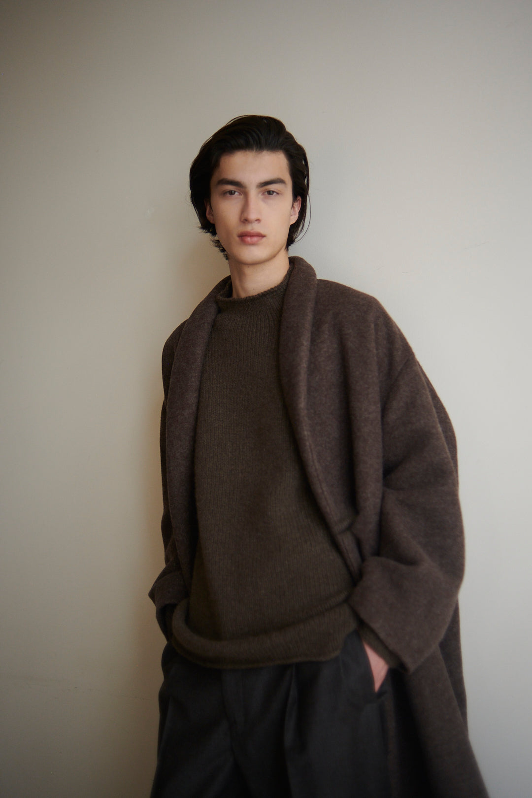 Alpine coat in double loden