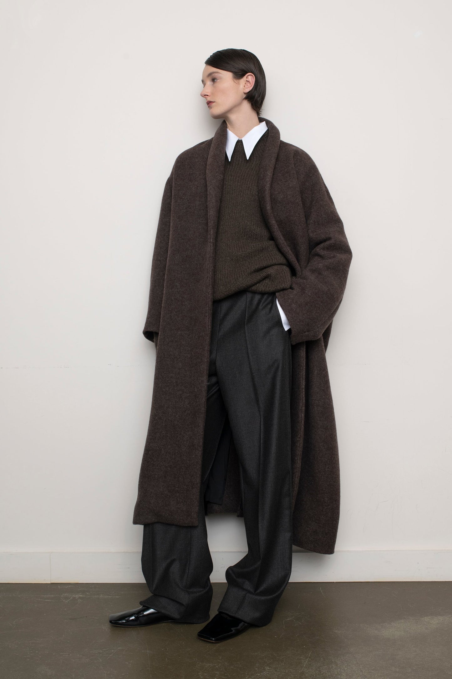 Alp coat in double loden