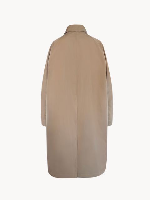 Tanne coat in waterproof silk