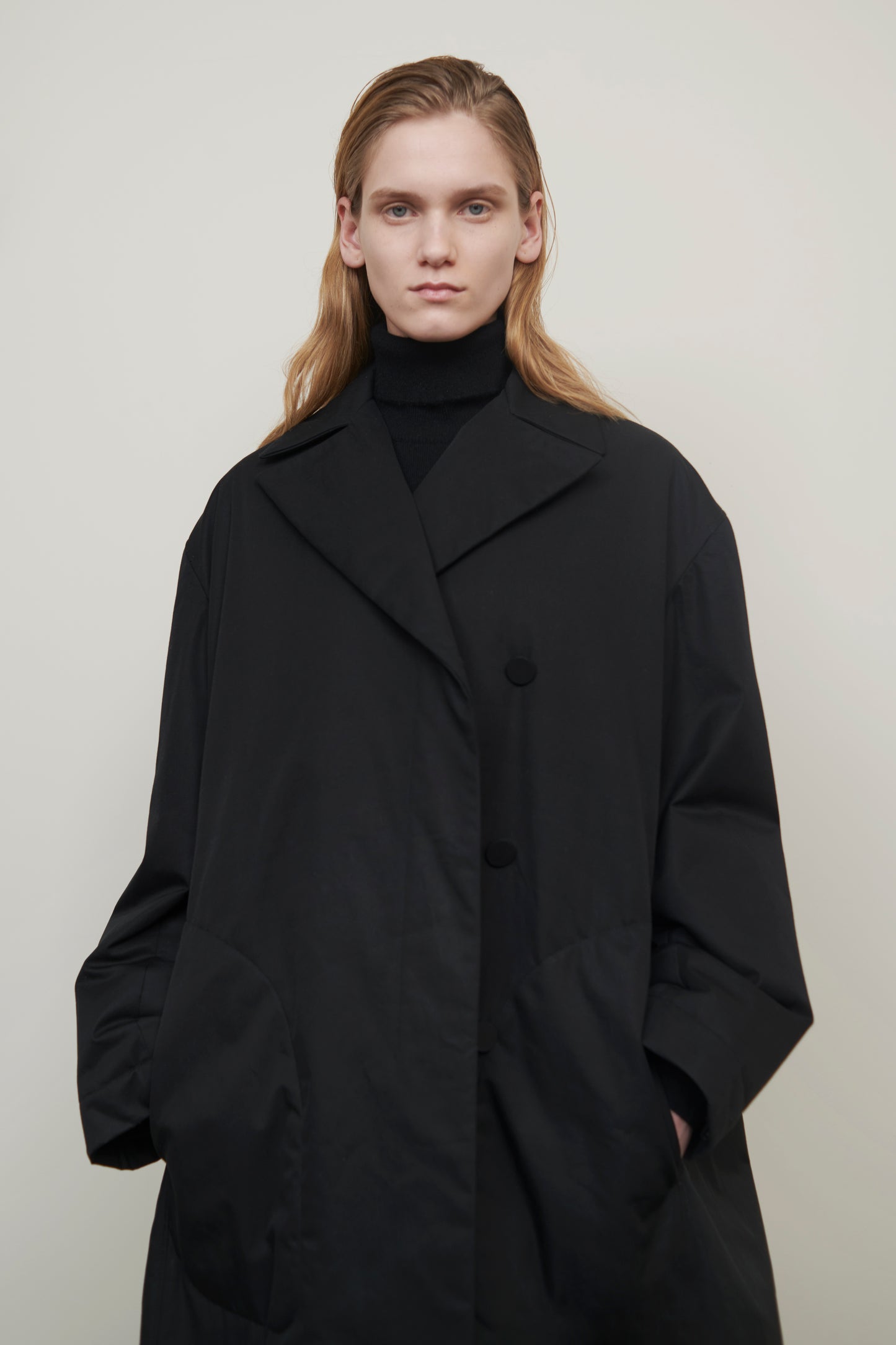 Carla Coat in padded, waterproof cotton