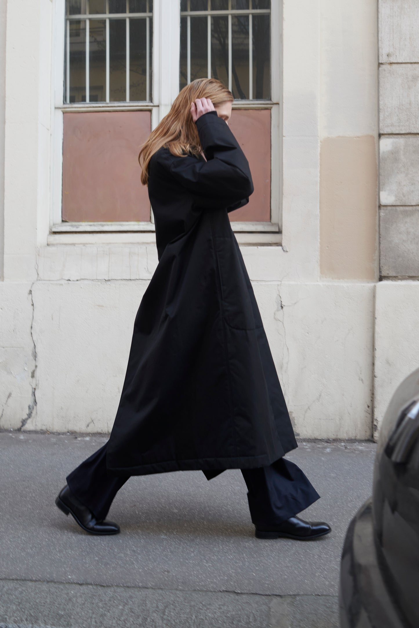 Carla Coat in padded, waterproof cotton