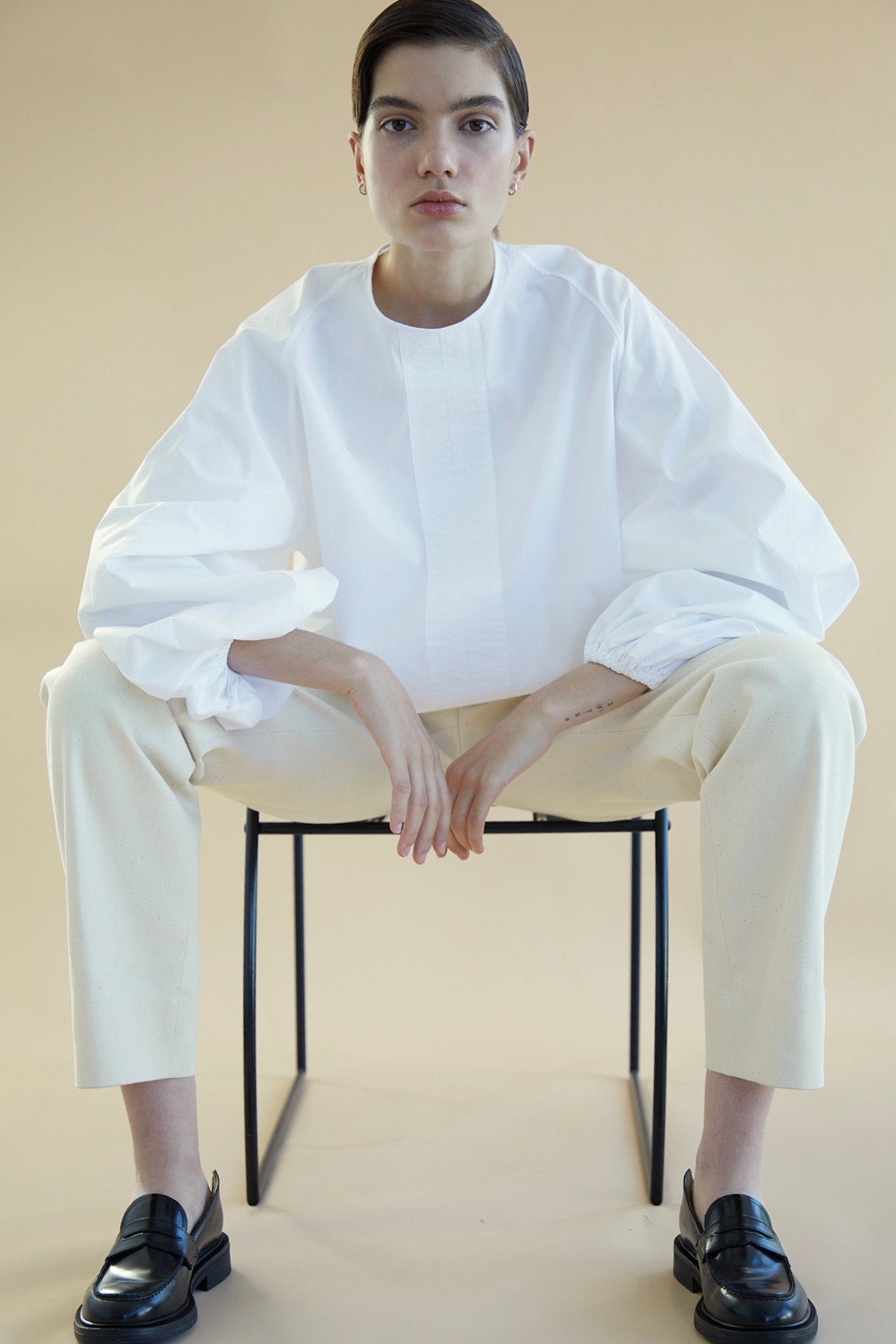 Nicolette Top in pure Cotton