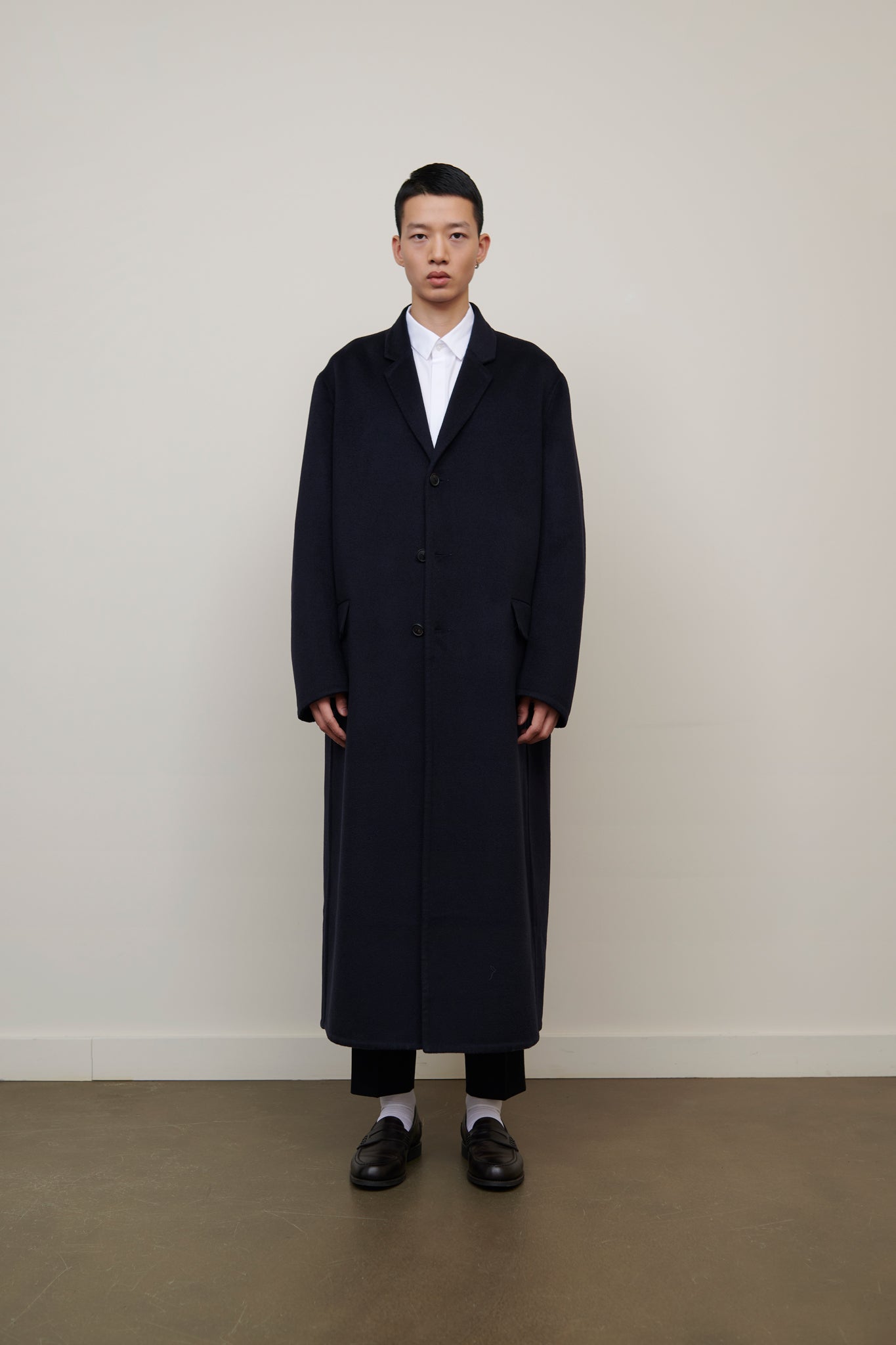 Johan Coat in Double Cashmere