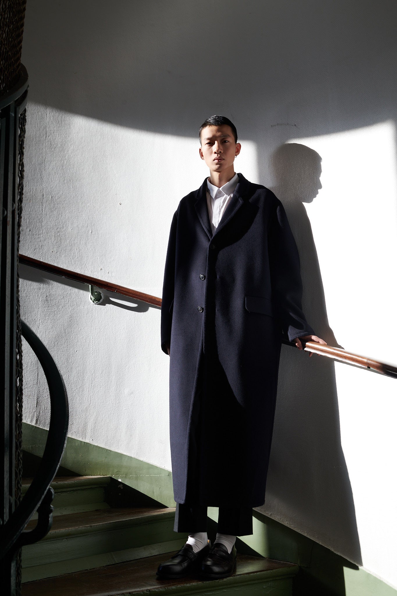 Johan Coat in Double Cashmere