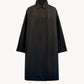 Jeanne coat in waterproof silk