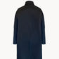 Jeanne coat in waterproof silk