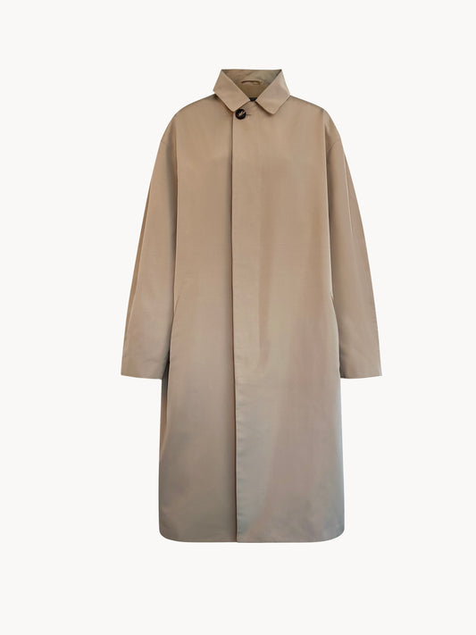 Tanne coat in waterproof silk