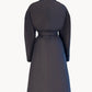 Catherine  coat in padded,waterproof silk