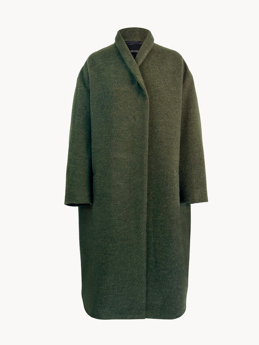 Banshee  coat in felted wool