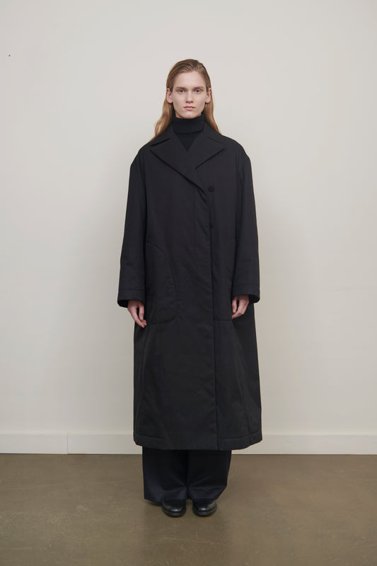 Carla Coat in padded, waterproof cotton