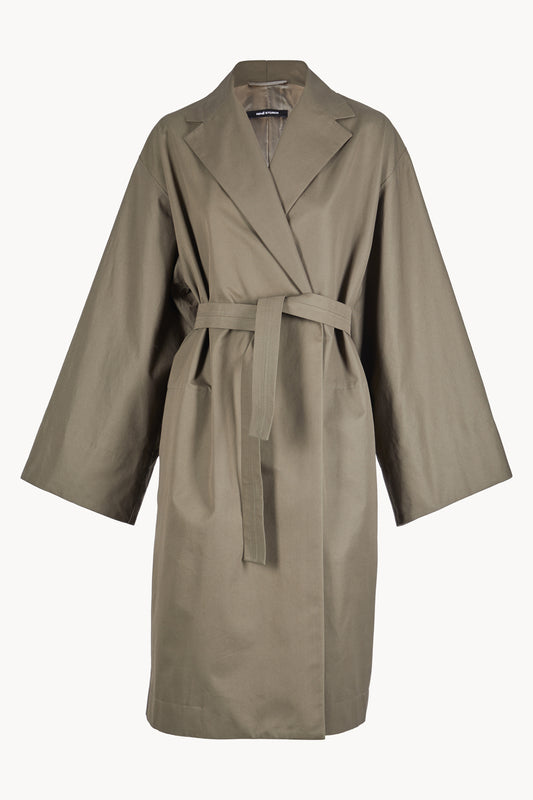 Kim Coat in waterproof Cotton